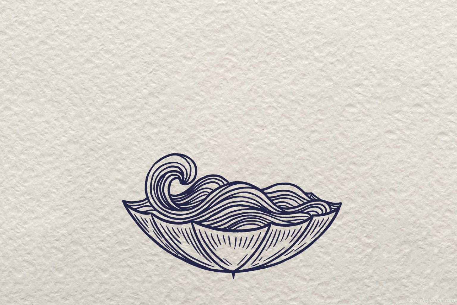 创意雨过天晴怎么画 创意雨过天晴简笔画步骤图