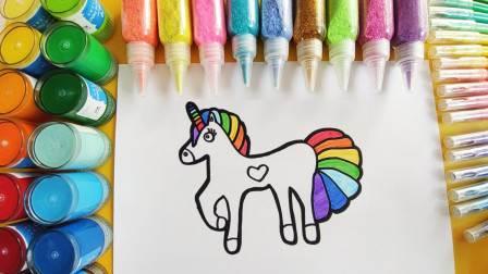 独角兽简笔画 独角兽简笔画怎么画