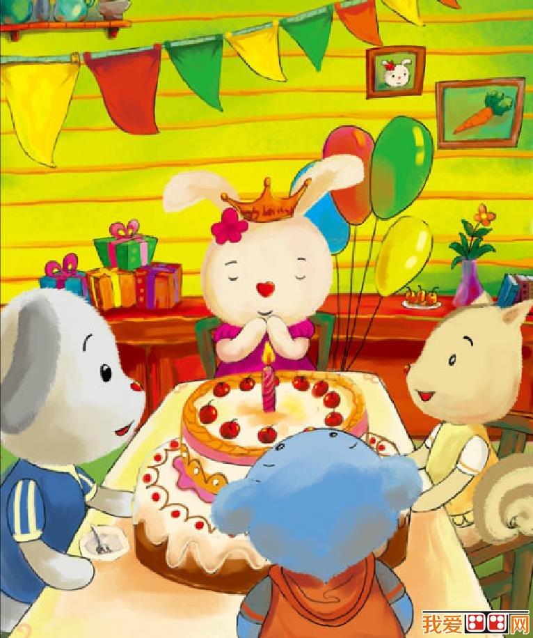 可爱小动物插画欣赏简笔画怎么画 可爱小动物插画欣赏简笔画图片大全