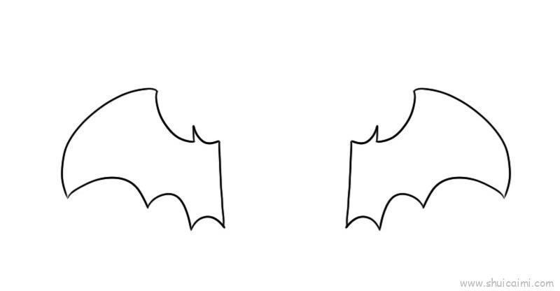 恶魔翅膀儿童画怎么画 恶魔翅膀简笔画简单又好看