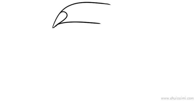 数字画鸟儿童画怎么画 数字画鸟简笔画简单