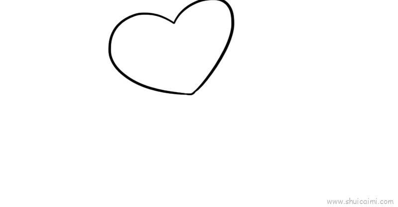 感恩节爱心气球儿童画怎么画 感恩节爱心气球简笔画图片