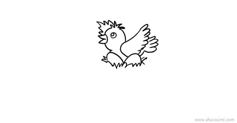 鸟窝儿童画怎么画 鸟窝简笔画简单又好看