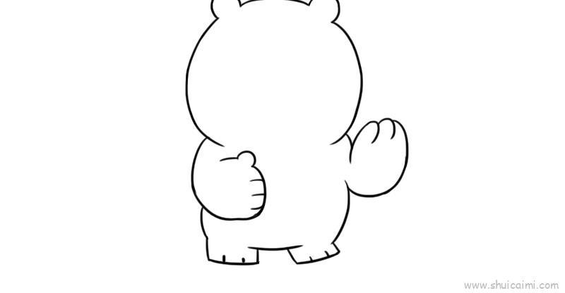 熊二儿童画怎么画 熊二简笔画图片大全