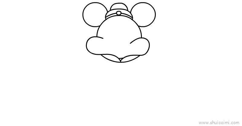 鼠年福字儿童画怎么画 鼠年福字简笔画好看