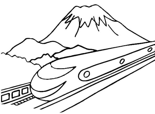 火车简笔画 火车简笔画图片大全大图