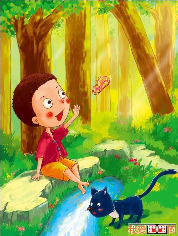 儿童故事插画欣赏简笔画怎么画 儿童故事插画欣赏简笔画好看