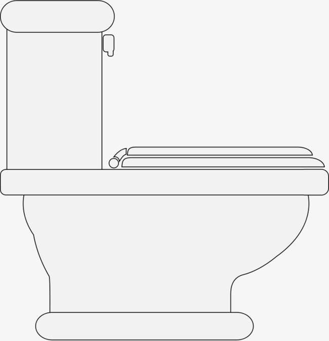 马桶简笔画 马桶简笔画儿童画简单