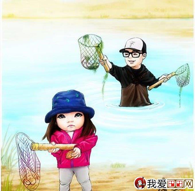 爸爸去哪儿集 爸爸去哪儿漫画图片简笔画怎么画 爸爸去哪儿集 爸爸去哪儿漫画图片简笔画步骤