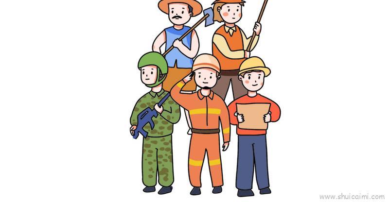 劳动最光荣手抄报儿童画怎么画 劳动最光荣手抄报简笔画简单又好看