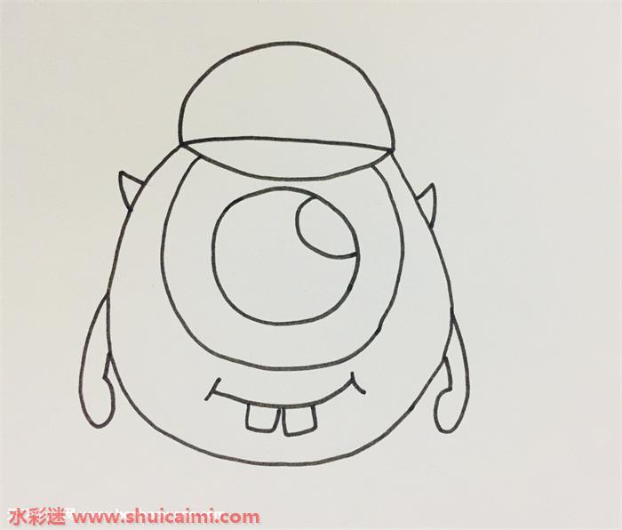 大眼仔怎么画 大眼仔简笔画简单易画