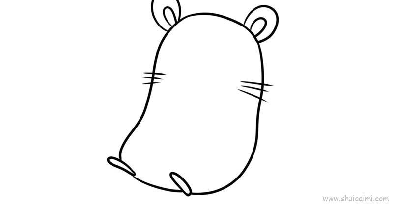老鼠儿童画怎么画 老鼠简笔画图片