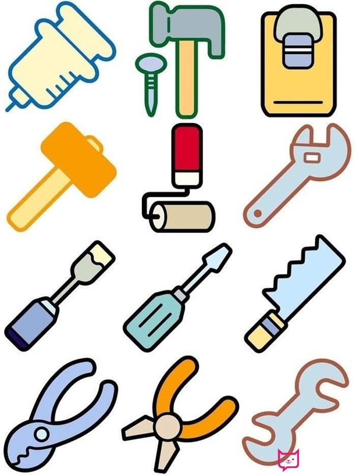 工具简笔画 劳动工具简笔画