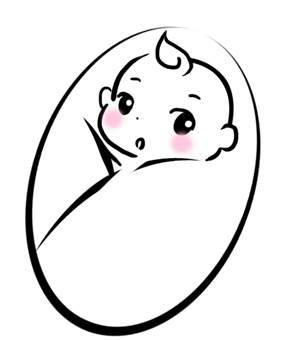 婴儿简笔画 婴儿简笔画女孩