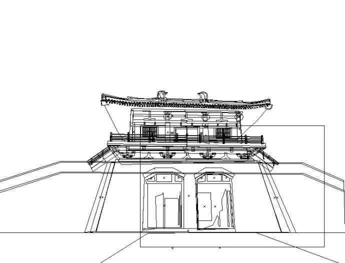 城隍庙的简笔画 城隍庙的简笔画现代