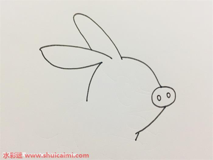 暖暖猪怎么画 暖暖猪简笔画简单好看