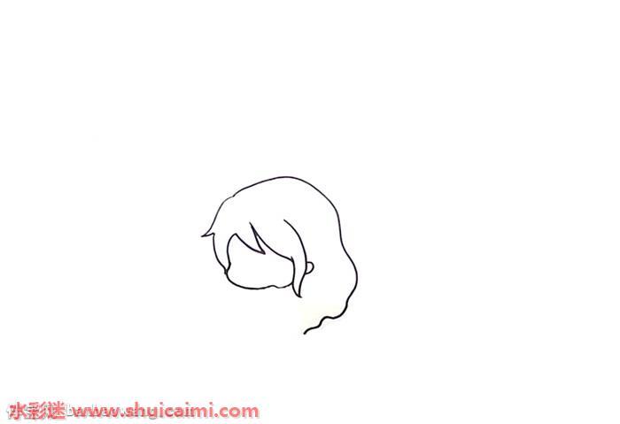 可爱处女座怎么画 处女座简笔画简单易画彩色