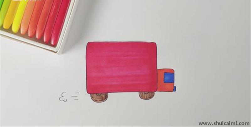 卡车儿童简笔画怎么画 卡车儿童画简单