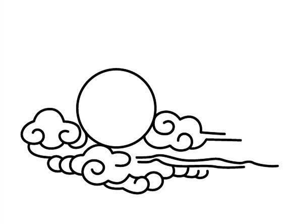 中秋节简笔画 中秋节简笔画简单又漂亮