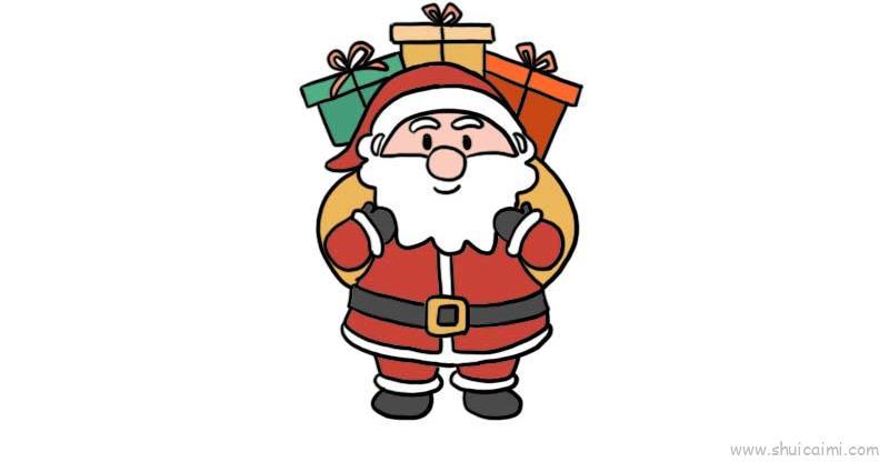 送礼物儿童画怎么画 送礼物简笔画画法