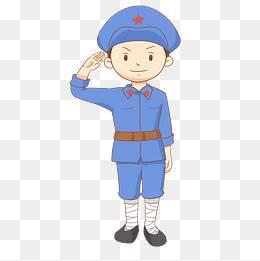 红军简笔画 红军简笔画简单又漂亮