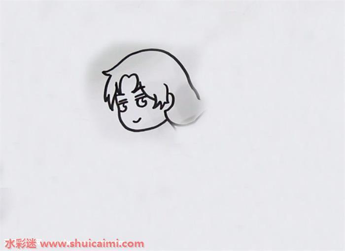 谢怜花城Q版怎么画 谢怜花城Q版简笔画画法