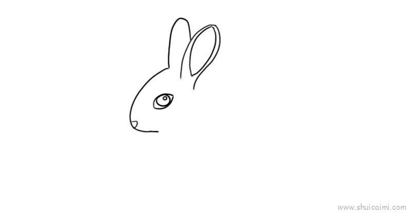 玉兔儿童画怎么画 玉兔简笔画好看
