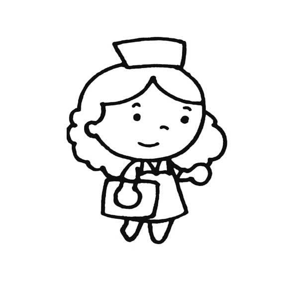 职业简笔画 职业简笔画人物简单