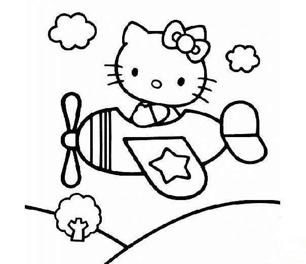 hello kitty简笔画 hellokitty简笔画图片