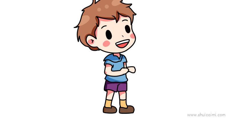 小孩儿童画怎么画 小孩简笔画简单又好看