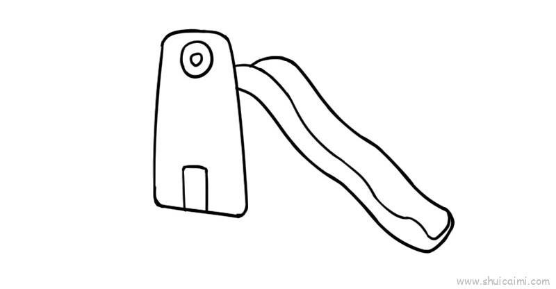 滑滑梯儿童画怎么画 滑滑梯简笔画简单又好看