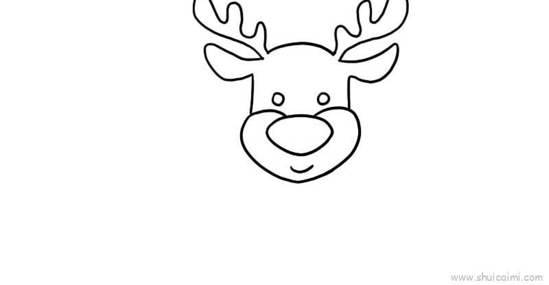 麋鹿儿童画怎么画 麋鹿简笔画步骤