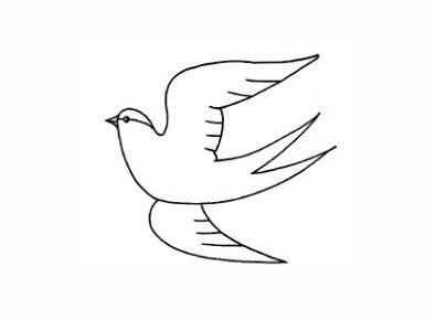 小燕子简笔画 小燕子简笔画图片