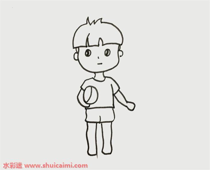 波妞和宗介怎么画 彩色波妞和宗介简笔画图片教程步骤