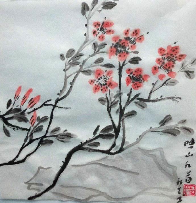 映山红简笔画 映山红简笔画儿童