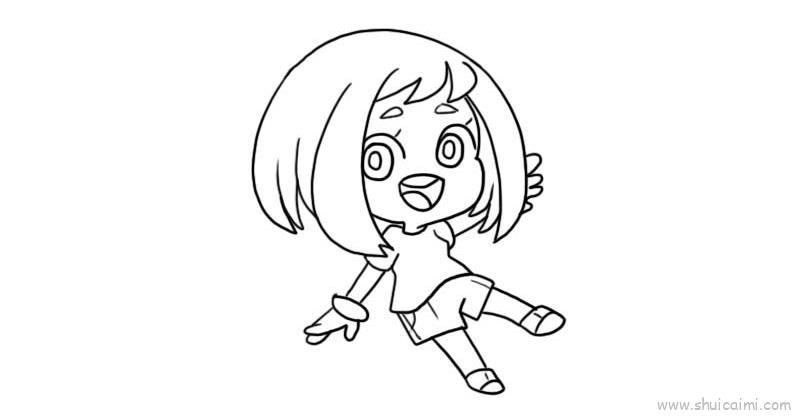 我儿童画怎么画 我简笔画顺序