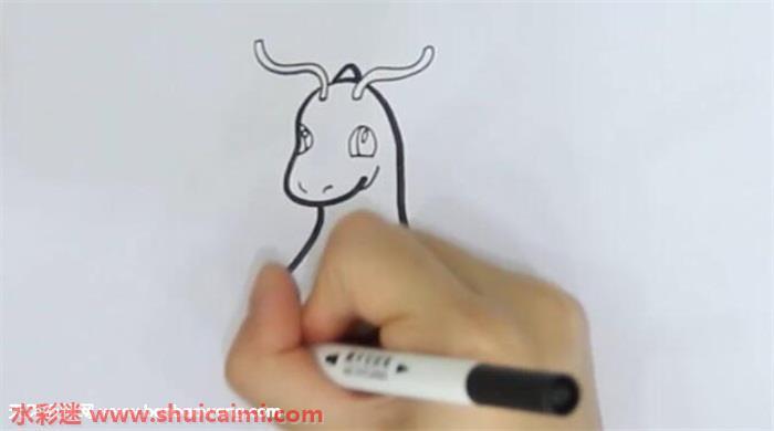 快龙怎么画 快龙简笔画步骤