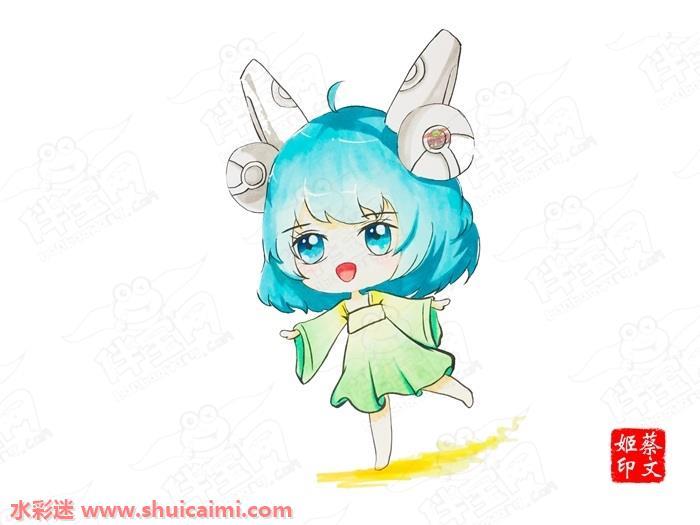 王者荣耀q版人物怎么画 王者荣耀q版人物简笔画步骤