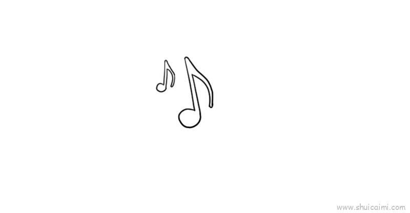 音符儿童画怎么画 音符简笔画图片大全