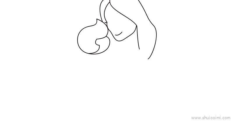 母亲节呢儿童画怎么画 母亲节呢简笔画图片大全