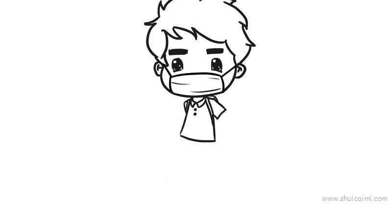 关于武汉抗击疫情儿童画怎么画 关于武汉抗击疫情简笔画顺序