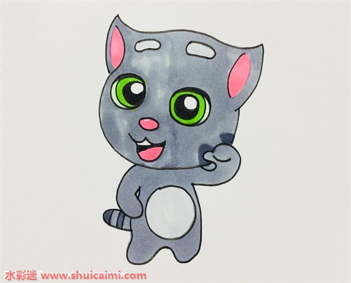 汤姆猫怎么画 汤姆猫简笔画漂亮