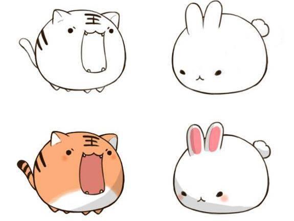仓鼠简笔画 仓鼠简笔画大全可爱
