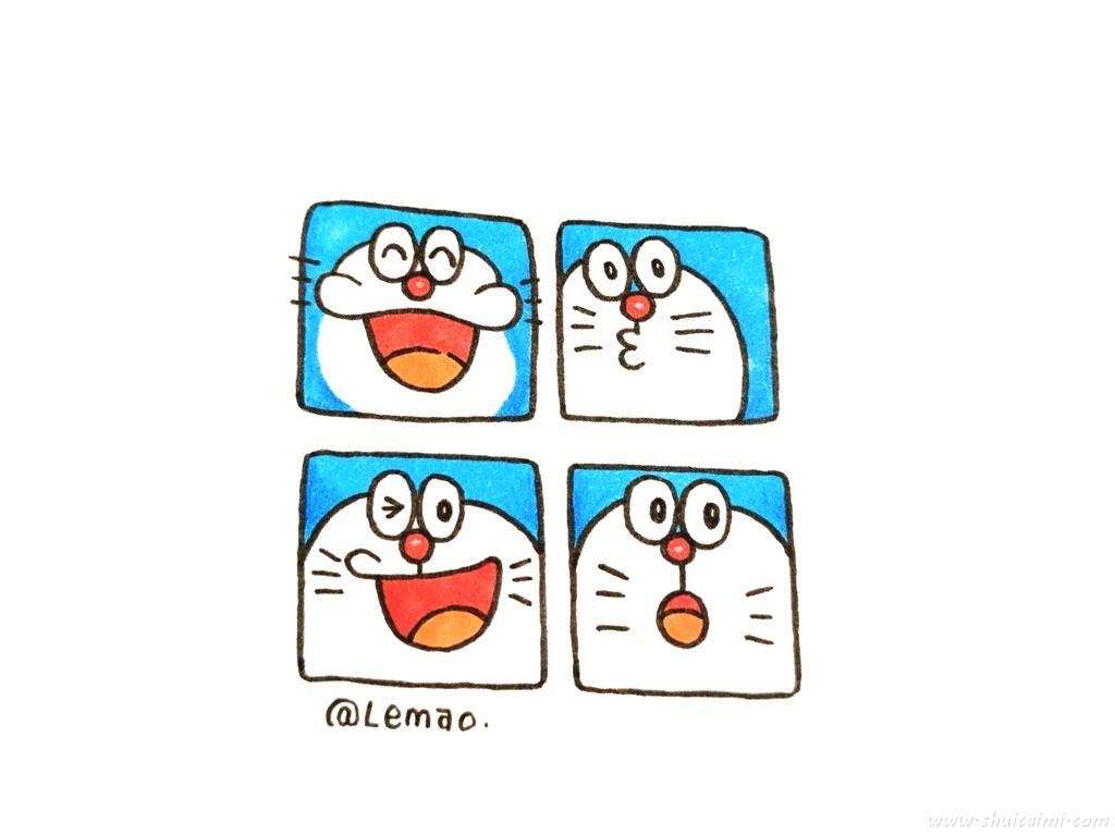 哆啦A梦怎么画 哆啦A梦简笔画画法