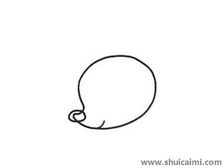 梅花鹿儿童简笔画