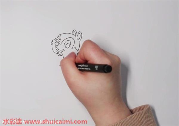 奇奇蒂蒂怎么画 奇奇蒂蒂简笔画彩色