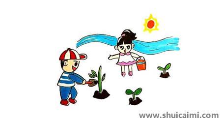 五一劳动节儿童简笔画