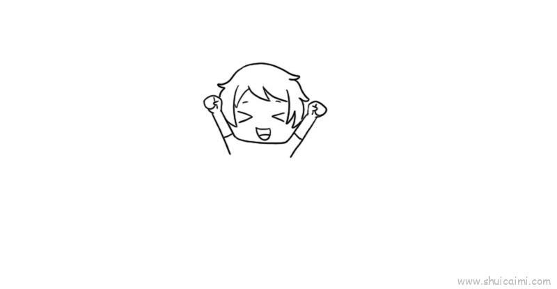 南瓜小孩儿童画怎么画 南瓜小孩简笔画步骤