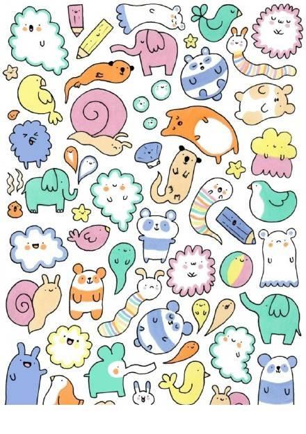 小动物简笔画图片大全 怎样画小动物简笔画图片大全