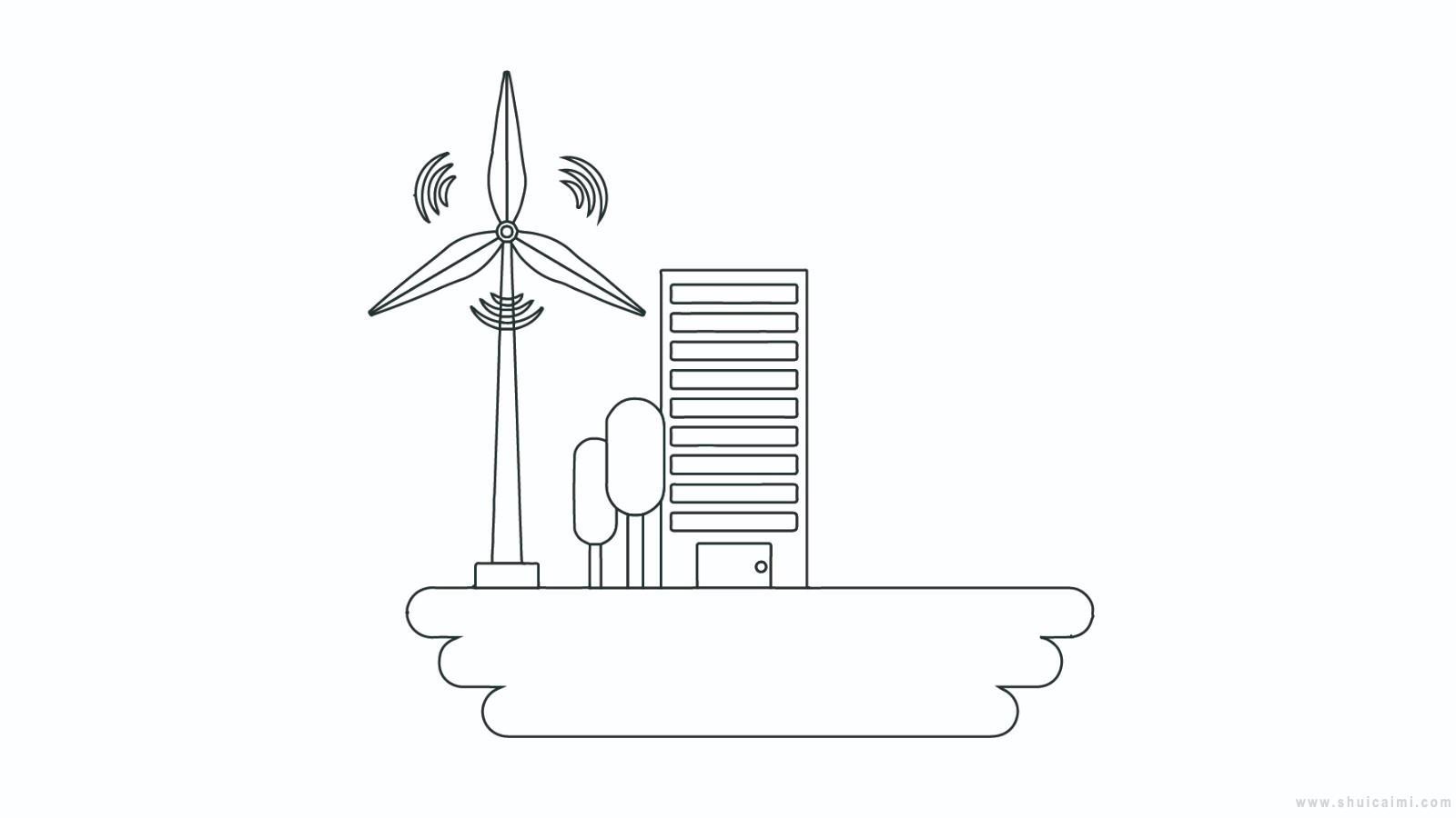 绿色家园简笔画怎么画 绿色家园简笔画好看